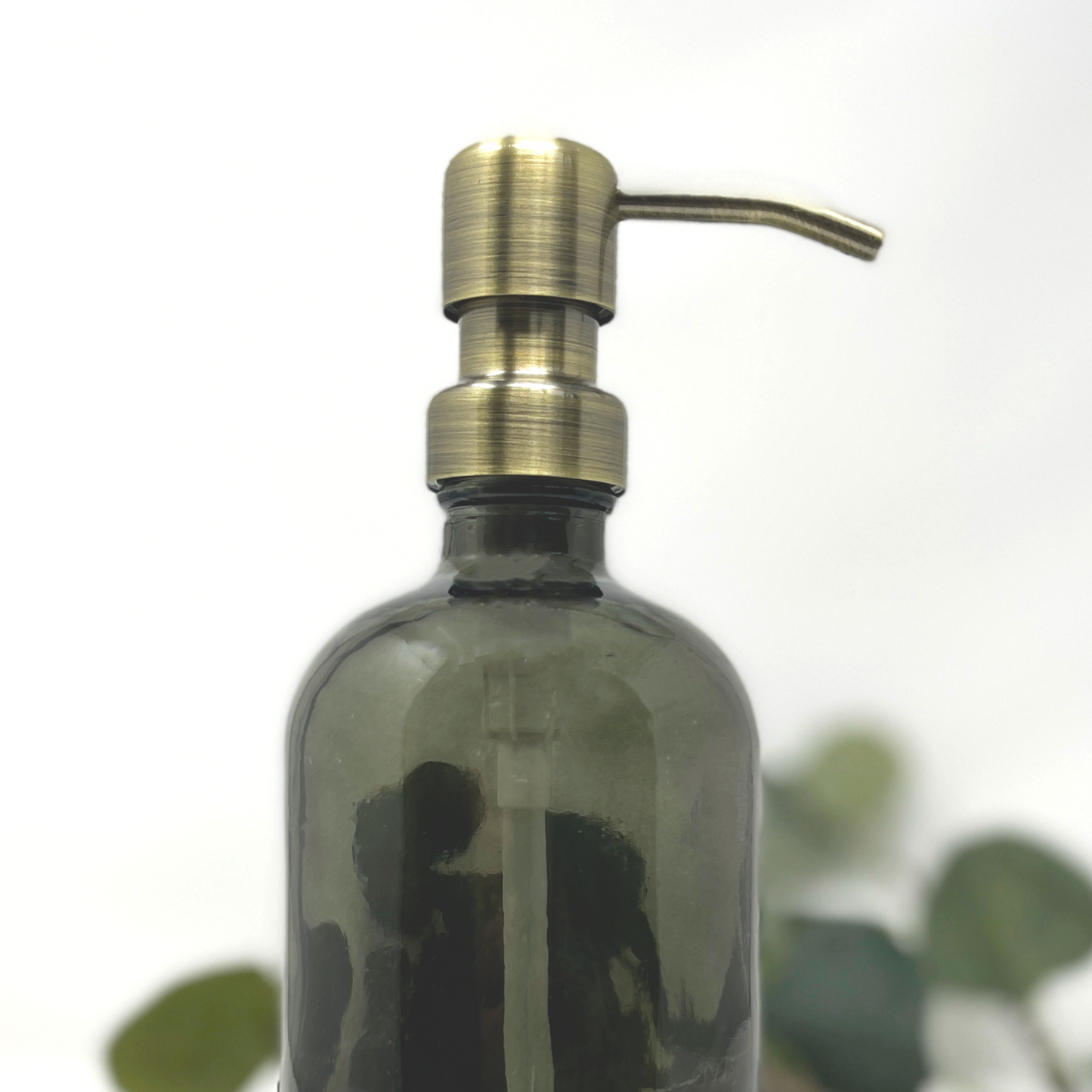 Gold liquid soap pump